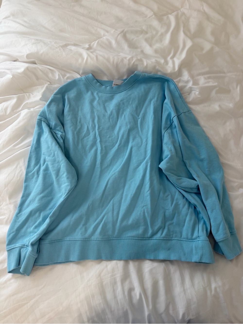 Year of Ours Light Blue Crewneck Sweatshirt